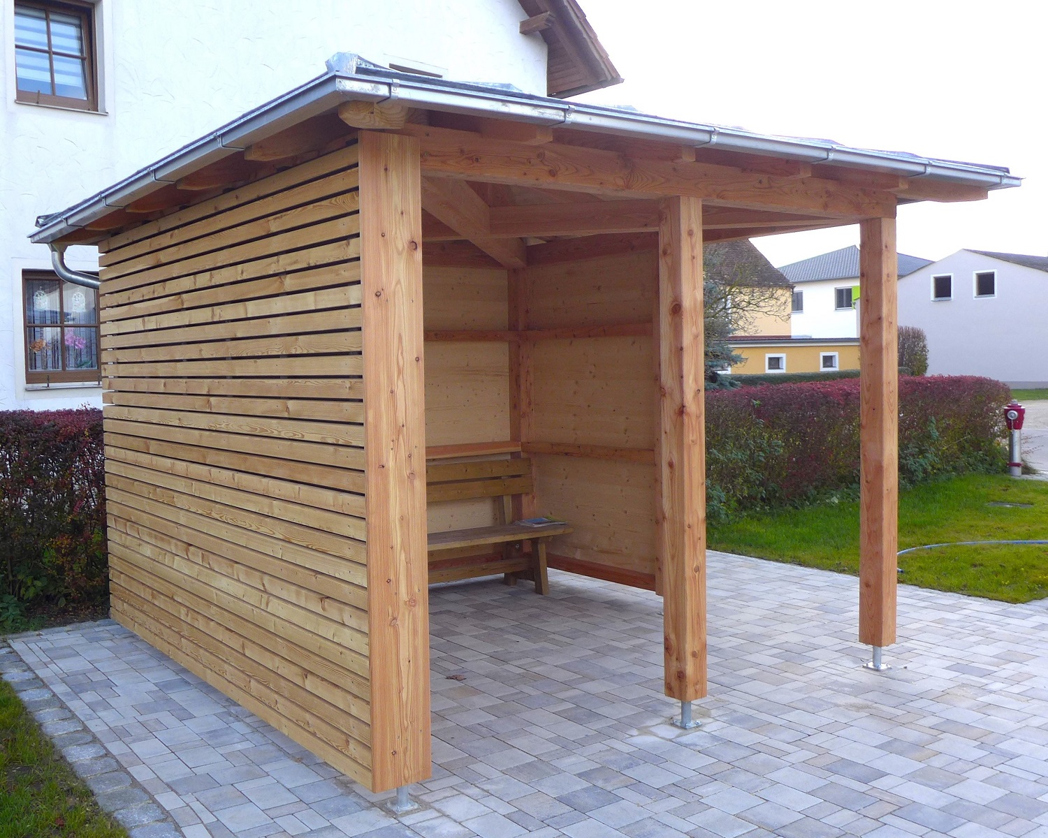 Bushäuschen in Schweigersdorf